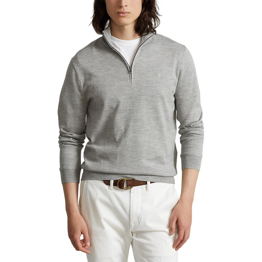 Polo Golf store Ralph Lauren Merino Wool 1/4 Zip Sweater L