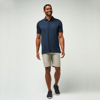 Travis Mathew The Zinna Polo - Vintage Indigo/Black