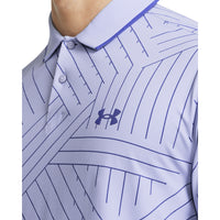 Under Armour Iso-Chill Edge Golf Polo Shirt - Celeste / Starlight