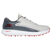 Skechers Go Golf Max 3 Spikeless Wide Golf Shoes - Grey/ Red