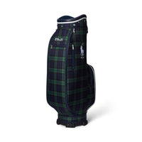 Polo Performance Ralph Lauren Pony Cart Golf Bag - Black Plaid