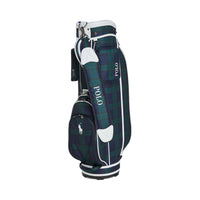 Polo Performance Ralph Lauren Women's Cart Golf Bag - Plaid/ White