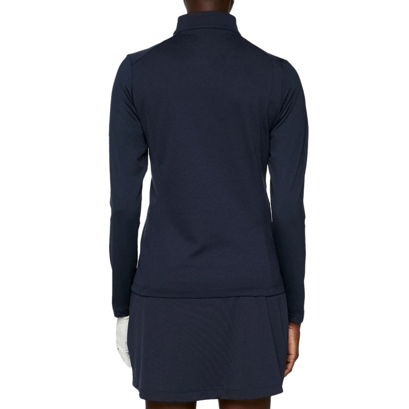 J.Lindeberg Women's Cindy Quarter Zip Golf Mid -Layer - JL Navy