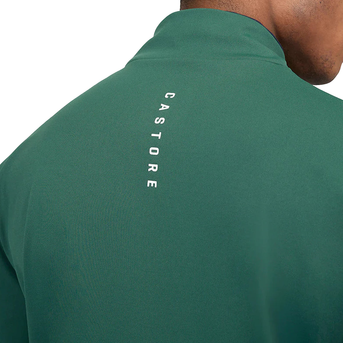 Castore Classic Mock Neck 1/4 Zip - Hunter Green