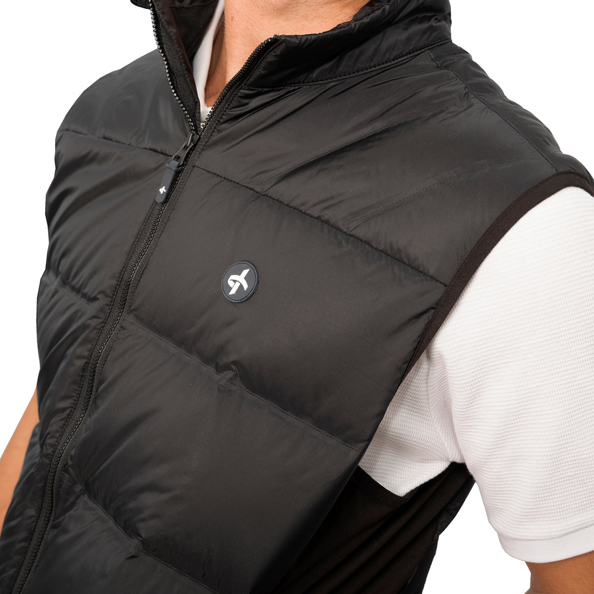 Cross Pro Hybrid Golf Vest - Black