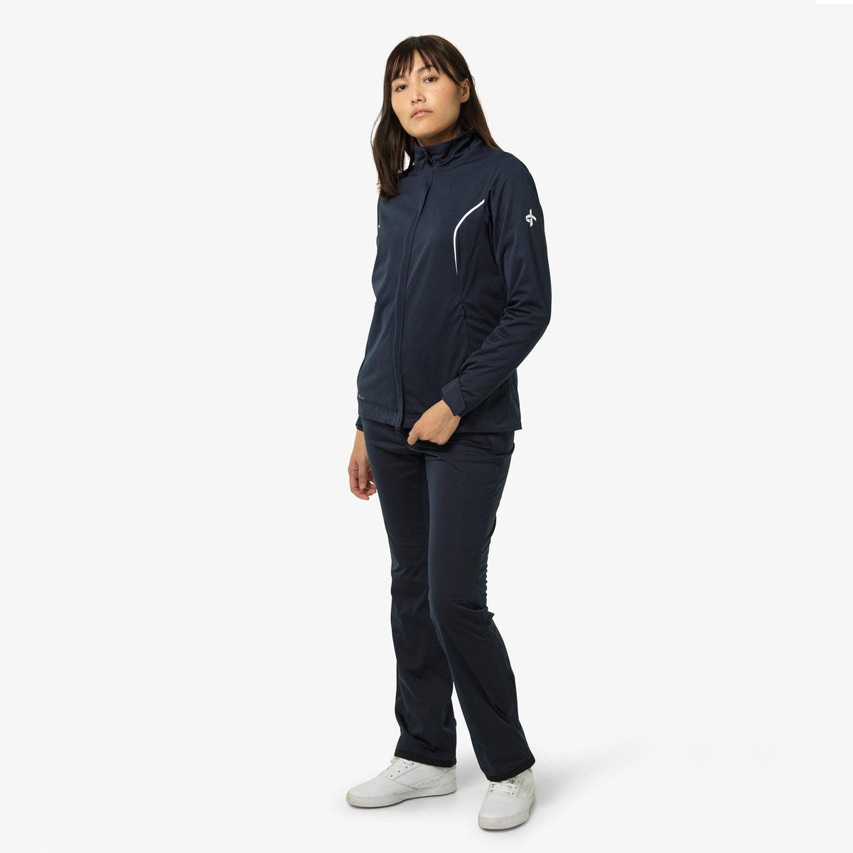 Cross Women's Pro Rain Golf Jacket - Navy