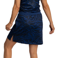 Cross Women's Stella Golf Skort - Navy Zebra