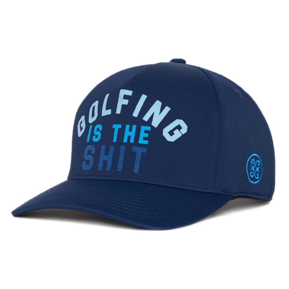 G/Fore Golfing är Sh*t Stretch Twill Snapback Hat - Racer