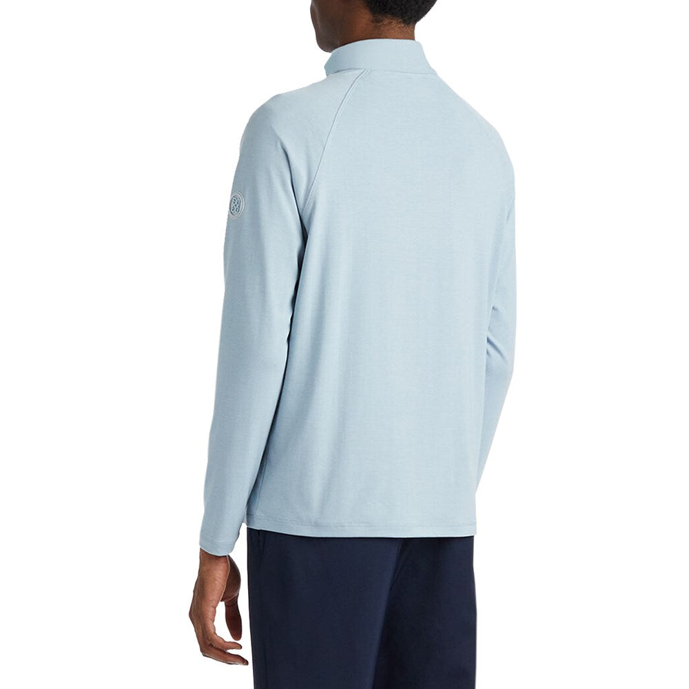 G/Fore Luxe Quarter Zip Golf Mid -Layer - Drizzle