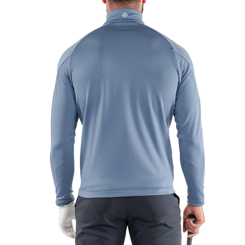 Galvin Green Drake isolerande 1/4 Zip Mid -Layer - Moonlight Blue