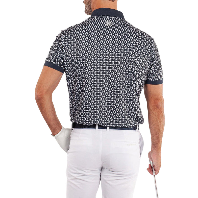 Galvin Green Maxwell Golf Shirt - Navy/Cool Grey