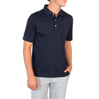 Glenmuir Tain Mercerised Cotton Golf Polo Shirt - Navy