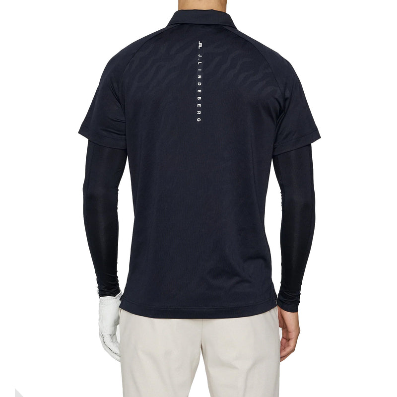 J.Lindeberg Wilhelm Polo Golf Shirt - JL Navy