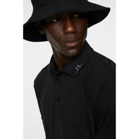 J.Lindeberg KV Regular Fit Golf Shirt - Black