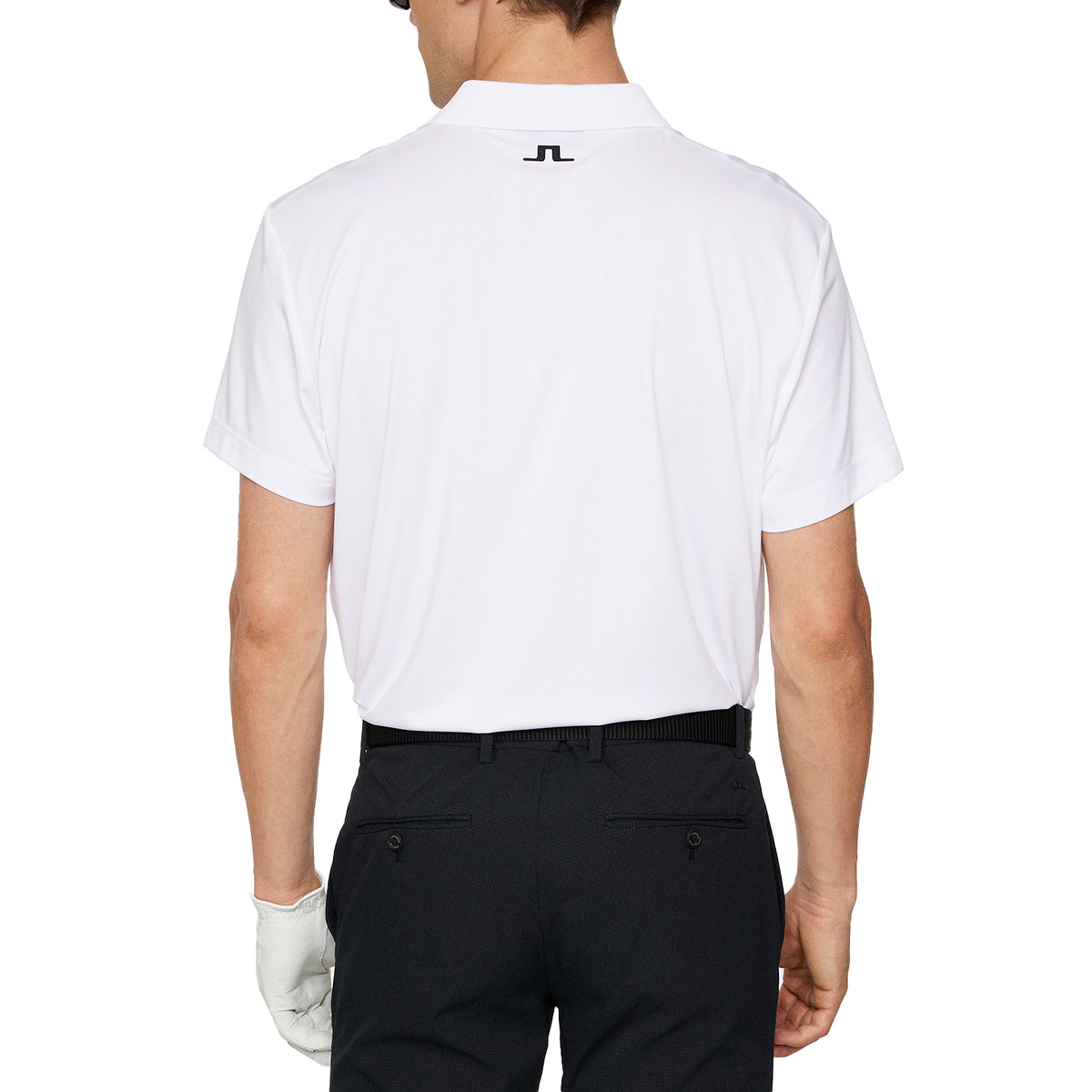 J.Lindeberg Lionel Regular Fit Golf Polo Shirt - White