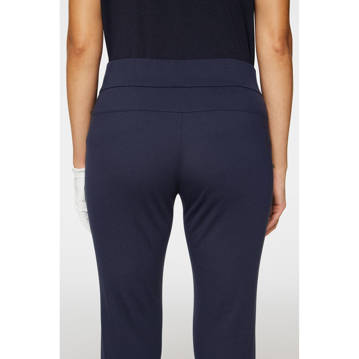 J.Lindeberg Women's Lea Pull On Golf Pants - JL Navy