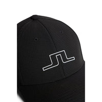 J.Lindeberg Caden Golf Cap - Black