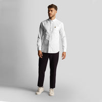 Lyle & Scott Regular Fit Lightweight Oxford Shirt - White