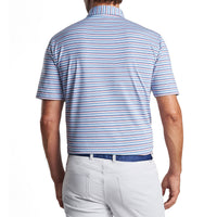 Peter Millar Oakland Performance Jersey Polo Golf Shirt - Infinity