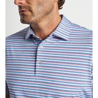 Peter Millar Oakland Performance Jersey Polo Golf Shirt - Infinity