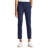 Polo Golf Ralph Lauren Women's Coolmax Button - Cuff Golf Pant - French Navy