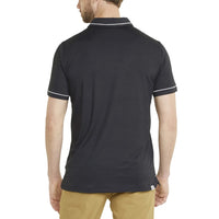 Puma Cloudspun Monarch Golf Polo Shirt - Puma Black Heather/ High Rise