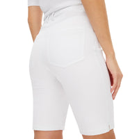 Rohnisch Women's Chie Bermuda Golf Shorts - White