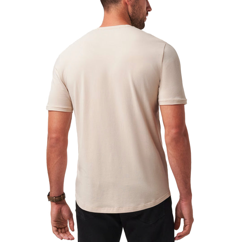 Travis Mathew Cloud Crew Golf Tee - Italian Sand