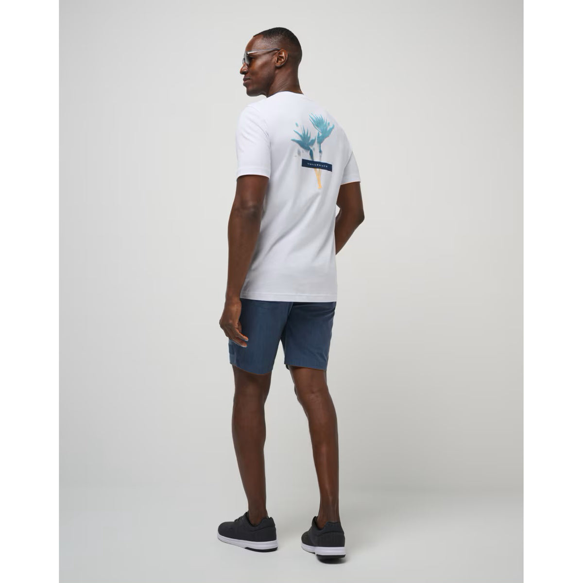 Travis Mathew in the Mist Tee - White