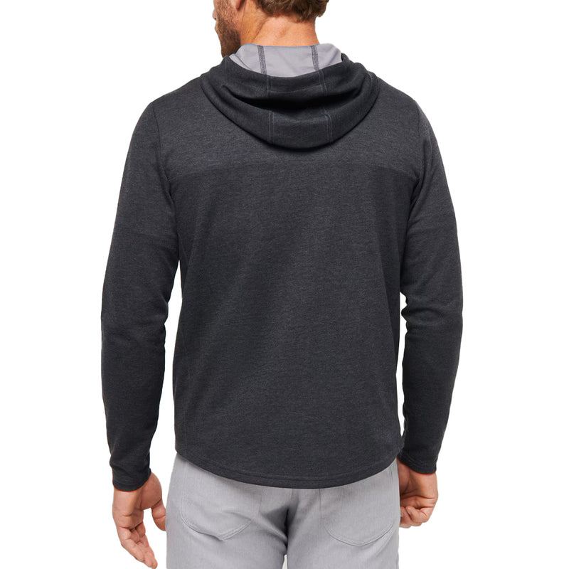 Travis Mathew Upgraded Tech Hoodie - Heather Black