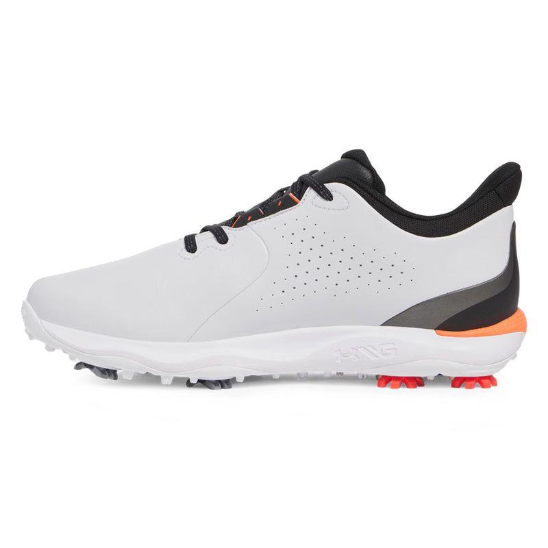 Under Armour Drive Fade Golf Shoes - Halo Grey/Black/Metallic Silver