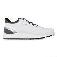 Under Armour Drive Medal Spikeless  Golf Shoe Golf Shoes - White/Titan Grey