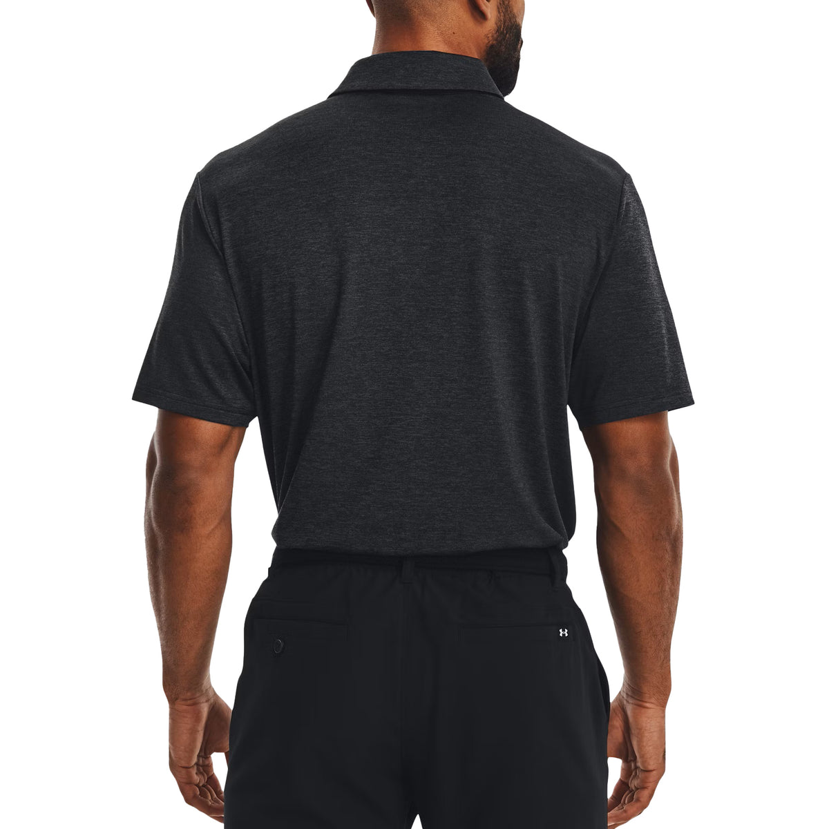 Under Armour Playoff 3.0 Golf Shirt - Black/ Jet Grey