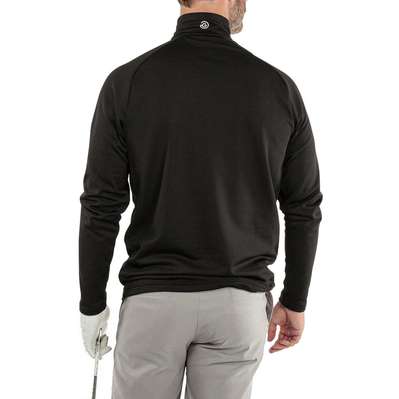 Galvin Green Drake isolerande 1/4 zip Mid -skikt - svart