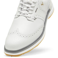 Puma Avant Wingtip Spikeless Golf Shoes - Feather Grey/Slate Grey