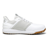 Puma Ignite Elevate Crafted Golf Shoes - Puma White/ Ash Grey