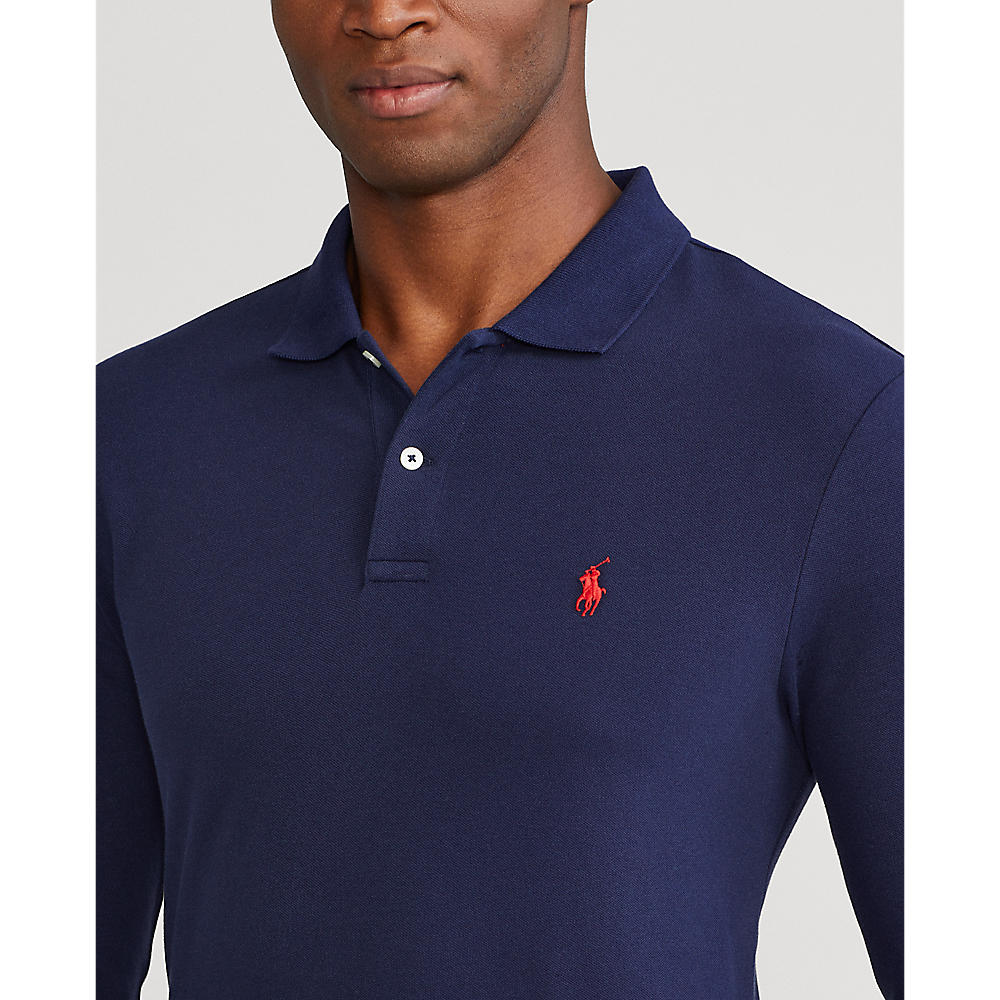 Polo Golf Ralph Lauren Cotton Performance Long Sleeve Polo