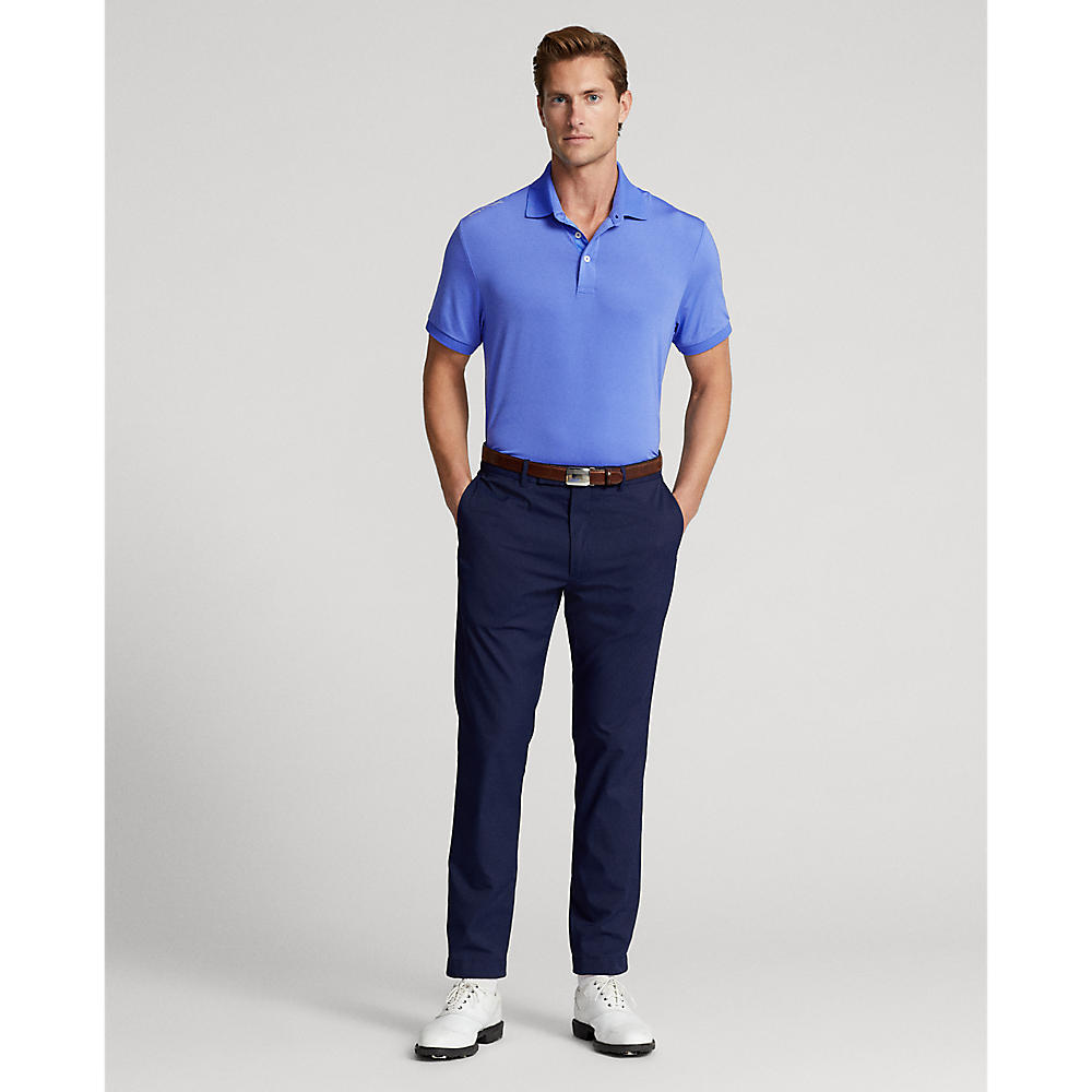 RLX Ralph Lauren Solid Airflow Performance Polo - Scottsdale Blue