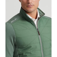 RLX Ralph Lauren Cool Wool Full Zip Jacket - Fatigue