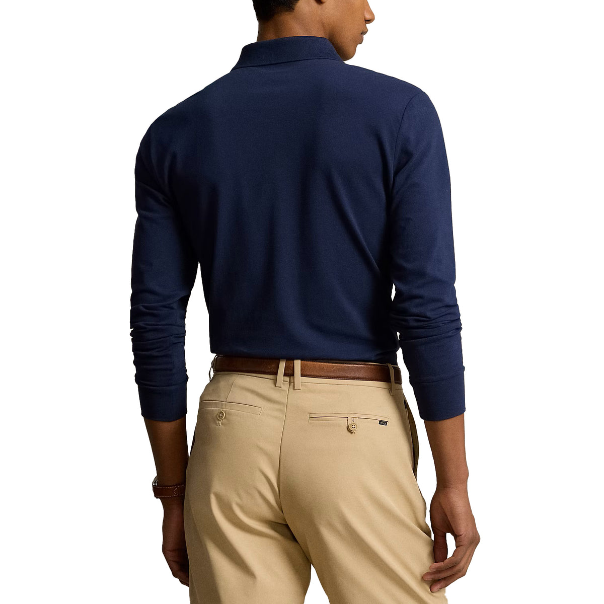 Polo Performance Ralph Lauren Performance Long Sleeve Polo Shirt - French Navy