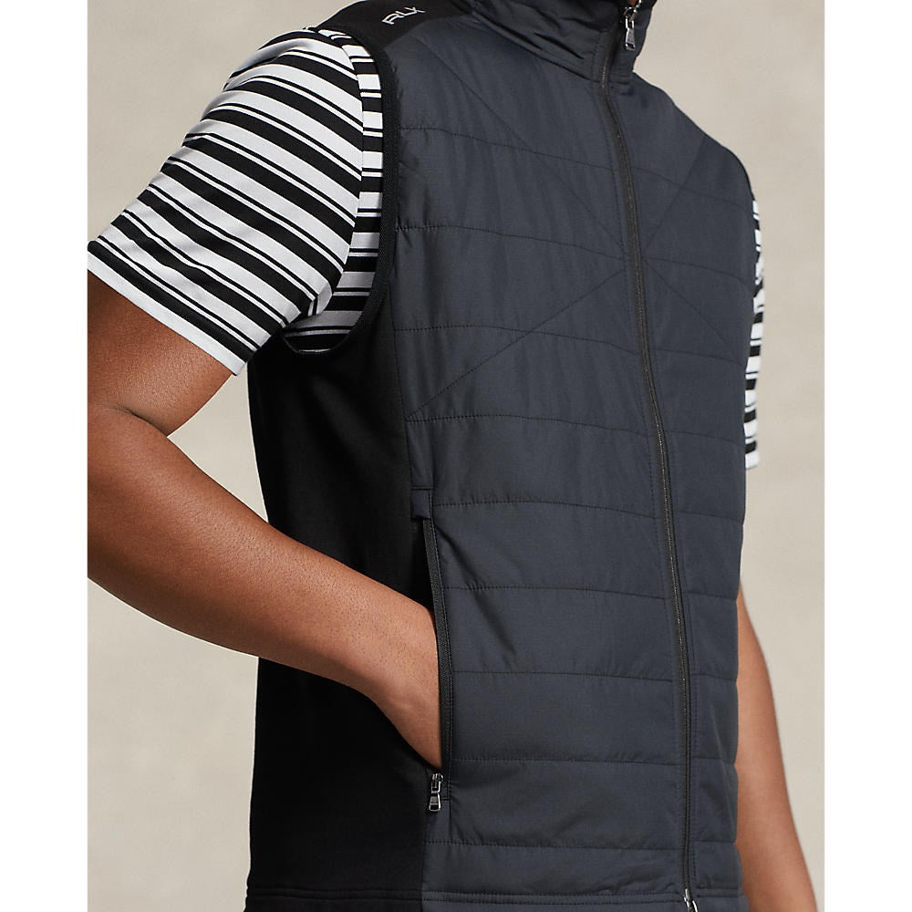 RLX Ralph Lauren Cool Wool Insulated Vest - Polo Black