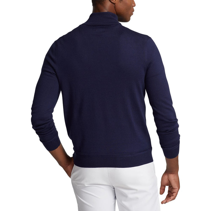 Polo Performance Ralph Lauren Performance 1/4 Zip Golf tröja - Raffinerad marin