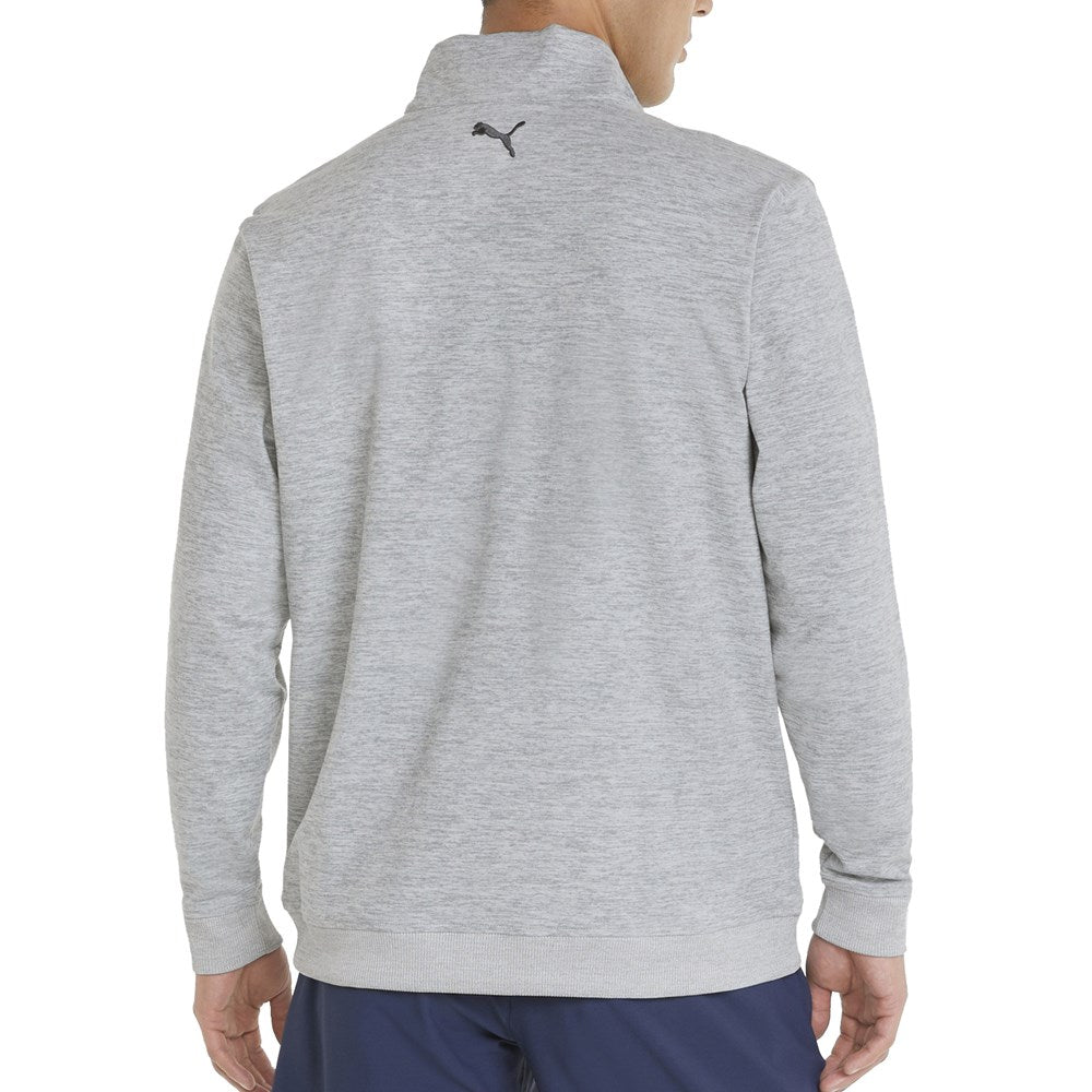 Puma AP CLOUDSPUN Castle Golf Quarter-Zip - Mirage Grey Heather