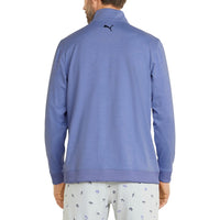 Puma AP CLOUDSPUN Castle Golf Quarter-Zip - Lavender Pop Heather