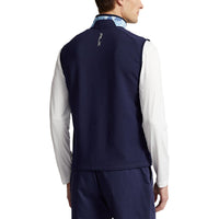 RLX Ralph Lauren Full Zip Hybrid Vest - French Navy/Mid Blue Camo