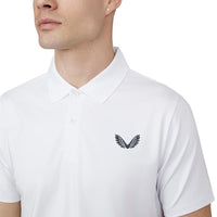 Castore Breathable Golf Polo Shirt - White