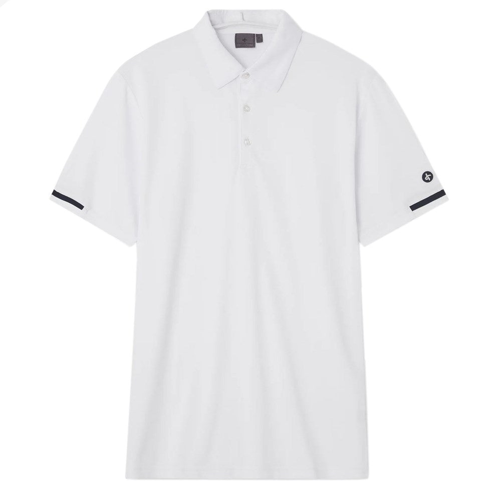 Cross Brassie Golf Polo Shirt - White