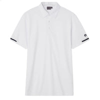 Cross Brassie Golf Polo Shirt - White