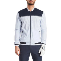 Cross Storm Windproof Golf Jacket - Xenon Blue