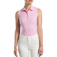 G/Fore Women's Featherweight Sleeveless Polo - Lilac